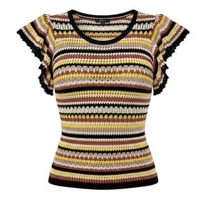 Rails Opal Top in Sonoran Stripe Size Medium